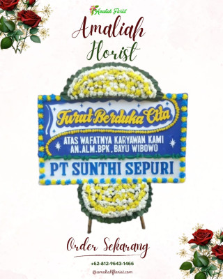 Papan Bunga Duka di Angkola Muara Tais