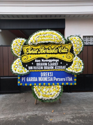 Papan Bunga Duka di Angkola Muara Tais