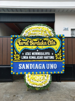 Papan Bunga Duka di Angkola Muara Tais